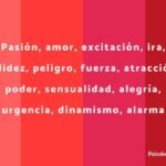 La influencia del color rojo en la psicología y sus efectos en la conducta.
